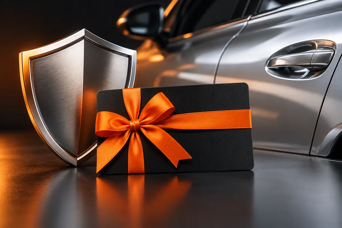 Carte cadeau et protection automobile